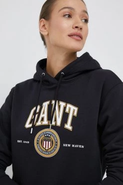 Γυναικεία Χωρίς φερμουάρ Μπλούζα Gant μαύρο, με κουκούλα -Φτηνός Fila Κατάστημα unnamed file 1007