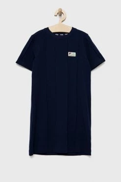 Παιδικό φόρεμα Fila ναυτικό μπλε,