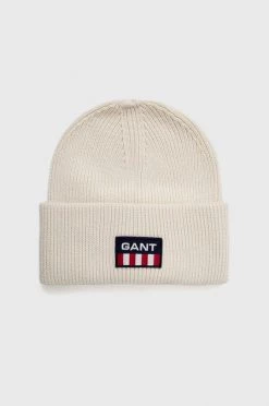 Γυναικεία Σκουφιά Σκουφί από μείγμα μαλλιού Gant μπεζ,