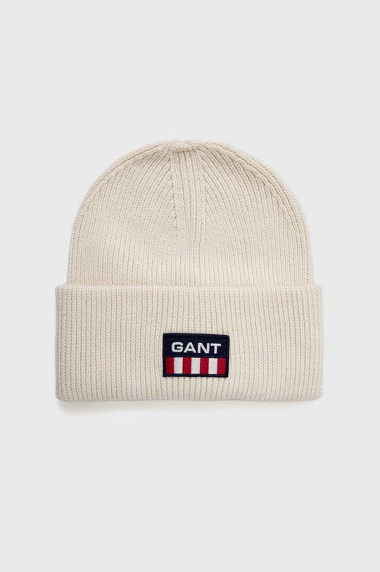 Γυναικεία Σκουφιά Σκουφί από μείγμα μαλλιού Gant μπεζ, 3 Γυναικεία Σκουφιά Σκουφί από μείγμα μαλλιού Gant μπεζ,