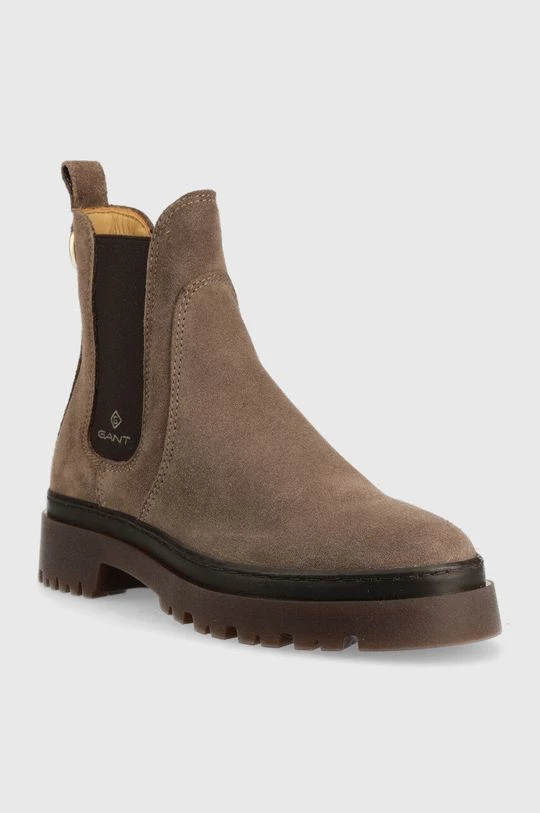 Γυναικεία Μποτάκια Σουέτ μπότες τσέλσι Gant Aligrey χρώμα: καφέ 4 Γυναικεία Μποτάκια Σουέτ μπότες τσέλσι Gant Aligrey χρώμα: καφέ - Image 2