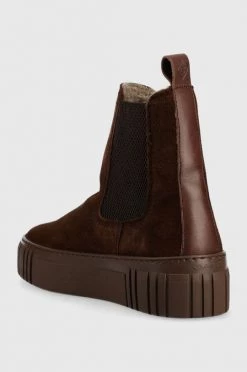 Γυναικεία Μποτάκια Σουέτ μπότες τσέλσι Gant , χρώμα: καφέ -Φτηνός Fila Κατάστημα unnamed file 124