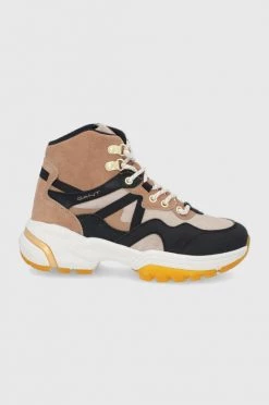 Γυναικεία Sneakers Υποδήματα Gant Lawanda χρώμα: μπεζ