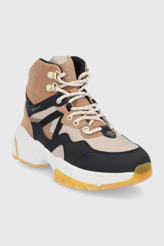 Γυναικεία Sneakers Υποδήματα Gant Lawanda χρώμα: μπεζ 4 Γυναικεία Sneakers Υποδήματα Gant Lawanda χρώμα: μπεζ - Image 2