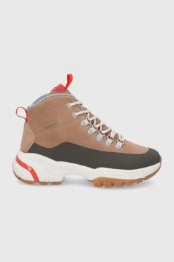 Γυναικεία Sneakers Υποδήματα Gant Lawanda χρώμα: καφέ