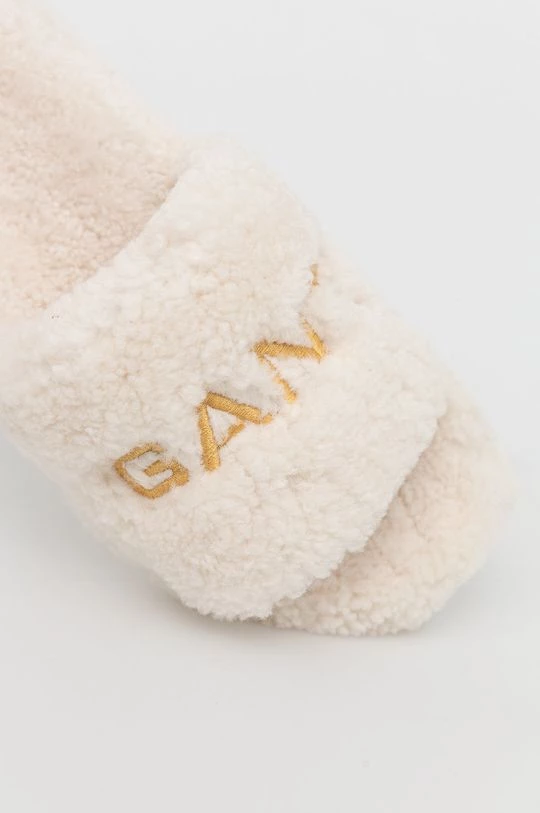 Γυναικεία Παντόφλες Μάλλινες παντόφλες Gant Homesy κρεμ 5 Γυναικεία Παντόφλες Μάλλινες παντόφλες Gant Homesy κρεμ - Image 3