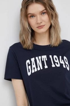 Γυναικεία Κοντομάνικο Βαμβακερό μπλουζάκι Gant ναυτικό μπλε 10 Γυναικεία Κοντομάνικο Βαμβακερό μπλουζάκι Gant ναυτικό μπλε -Φτηνός Fila Κατάστημα unnamed file 1348