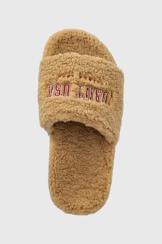 Γυναικεία Παντόφλες Gant , χρώμα: μπεζ 6 Γυναικεία Παντόφλες Gant , χρώμα: μπεζ - Image 4