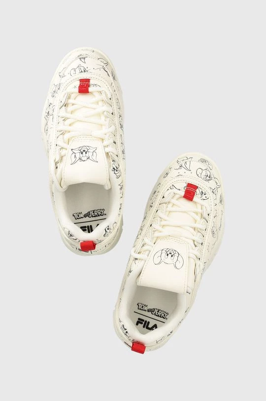 Παιδικά αθλητικά παπούτσια Fila Disruptor X Tom&jerry μπεζ 3 Παιδικά αθλητικά παπούτσια Fila Disruptor X Tom&jerry μπεζ