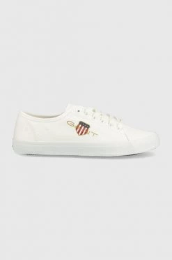 Γυναικεία Χαμηλά Πάνινα παπούτσια Gant Pillox άσπρο