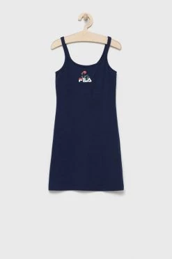 Παιδικό φόρεμα Fila ναυτικό μπλε,