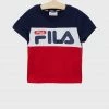 Παιδικό βαμβακερό μπλουζάκι Fila κόκκινο -Φτηνός Fila Κατάστημα unnamed file 1593
