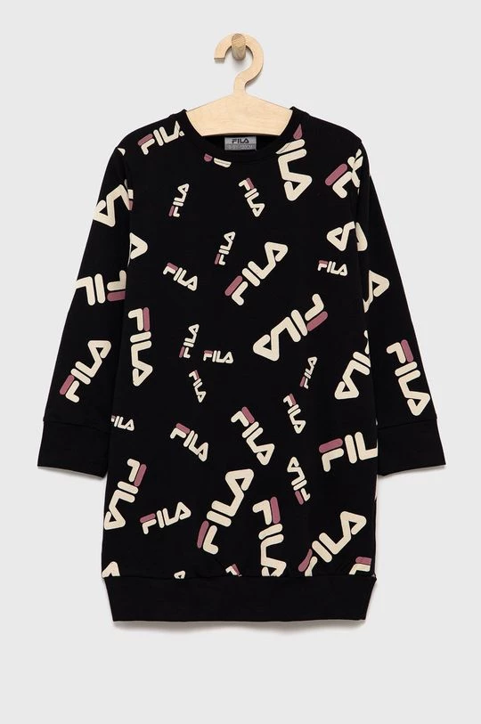 Παιδικό νυχτικό Fila μαύρο 3 Παιδικό νυχτικό Fila μαύρο