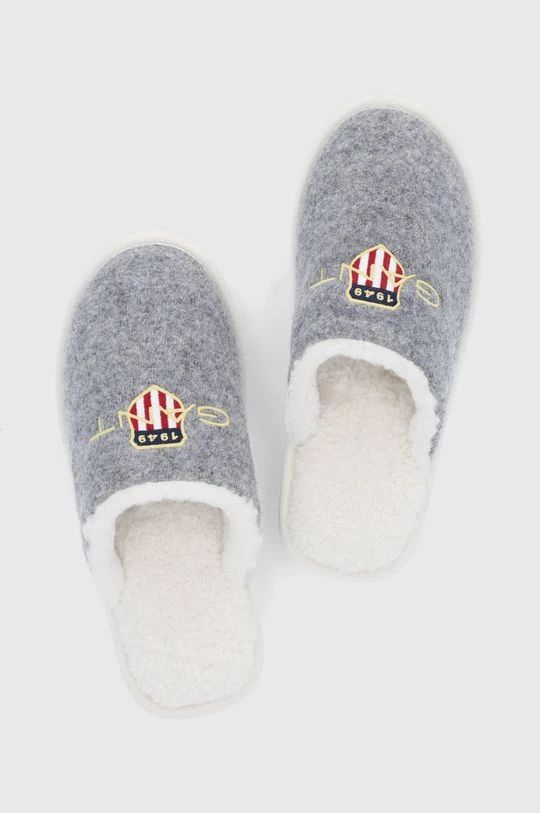 Γυναικεία Παντόφλες Μάλλινες παντόφλες Gant γκρι 6 Γυναικεία Παντόφλες Μάλλινες παντόφλες Gant γκρι - Image 4