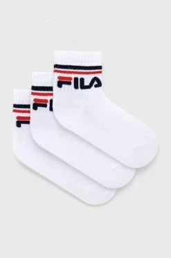 Παιδικές κάλτσες Fila (3-pack) άσπρο