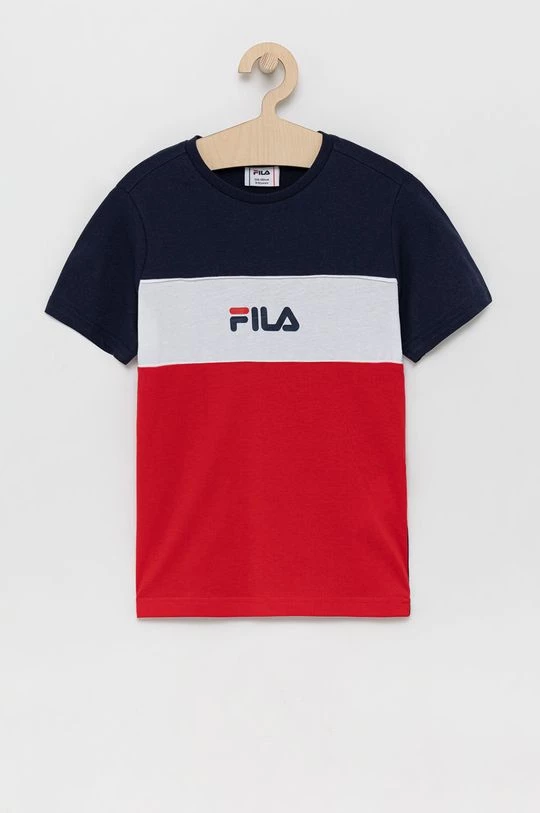 Παιδικό μπλουζάκι Fila κόκκινο 3 Παιδικό μπλουζάκι Fila κόκκινο
