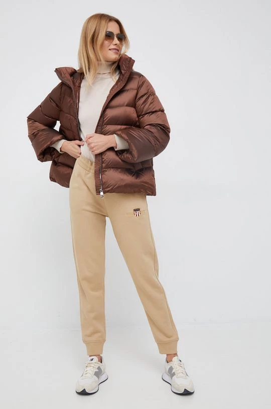 Γυναικεία Παντελόνια φόρμας Gant Παντελόνι μπεζ 4 Γυναικεία Παντελόνια φόρμας Gant Παντελόνι μπεζ - Image 2