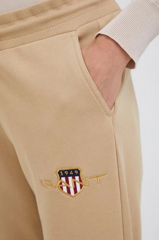 Γυναικεία Παντελόνια φόρμας Gant Παντελόνι μπεζ 6 Γυναικεία Παντελόνια φόρμας Gant Παντελόνι μπεζ - Image 4
