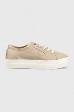 Γυναικεία Χαμηλά Πάνινα παπούτσια Gant Leisha μπεζ