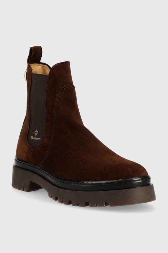 Γυναικεία Μποτάκια Σουέτ μπότες τσέλσι Gant Aligrey χρώμα: καφέ 4 Γυναικεία Μποτάκια Σουέτ μπότες τσέλσι Gant Aligrey χρώμα: καφέ - Image 2
