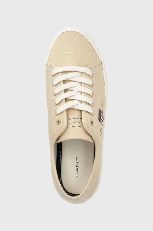 Γυναικεία Χαμηλά Πάνινα παπούτσια Gant Pillox χρώμα: μπεζ 6 Γυναικεία Χαμηλά Πάνινα παπούτσια Gant Pillox χρώμα: μπεζ - Image 4