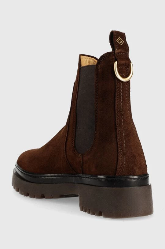 Γυναικεία Μποτάκια Σουέτ μπότες τσέλσι Gant Aligrey χρώμα: καφέ 5 Γυναικεία Μποτάκια Σουέτ μπότες τσέλσι Gant Aligrey χρώμα: καφέ - Image 3