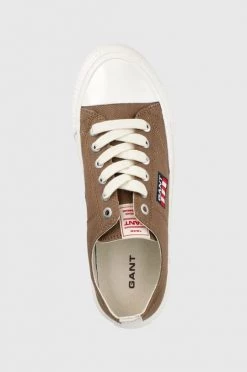 Γυναικεία Χαμηλά Πάνινα παπούτσια Gant Nautilana χρώμα: καφέ -Φτηνός Fila Κατάστημα unnamed file 1857