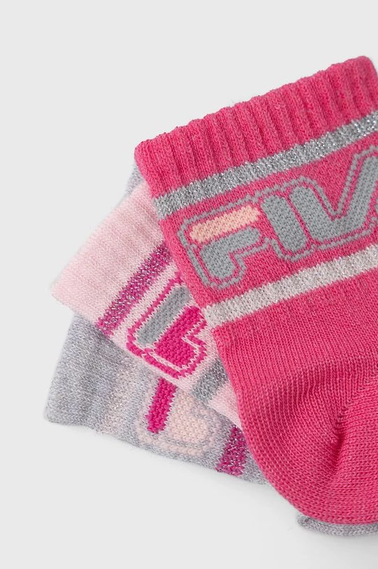 Παιδικές κάλτσες Fila(3-pack) σκούρο μπλε 4 Παιδικές κάλτσες Fila(3-pack) σκούρο μπλε - Image 2