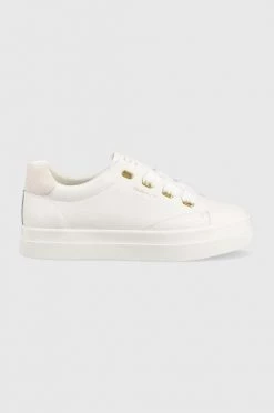 Γυναικεία Sneakers Δερμάτινα αθλητικά παπούτσια Gant Avona άσπρο