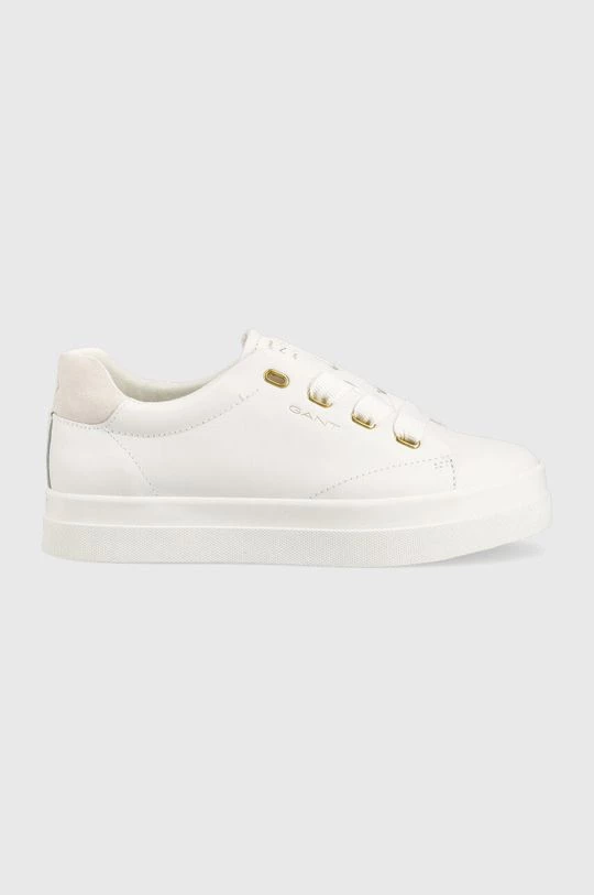 Γυναικεία Sneakers Δερμάτινα αθλητικά παπούτσια Gant Avona άσπρο 3 Γυναικεία Sneakers Δερμάτινα αθλητικά παπούτσια Gant Avona άσπρο