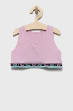 Παιδικό αθλητικό σουτιέν Fila ροζ