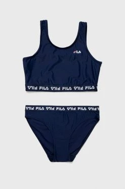 Παιδικό μαγιό δύο τεμαχίων Fila ναυτικό μπλε