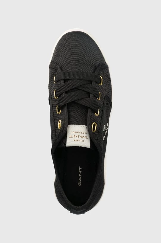 Γυναικεία Χαμηλά Πάνινα παπούτσια Gant Leisha χρώμα: μαύρο 6 Γυναικεία Χαμηλά Πάνινα παπούτσια Gant Leisha χρώμα: μαύρο - Image 4