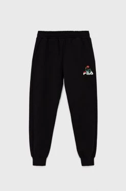 Παιδικό παντελόνι Fila μαύρο