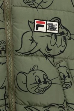 Παιδικό μπουφάν Fila πράσινο -Φτηνός Fila Κατάστημα unnamed file 210