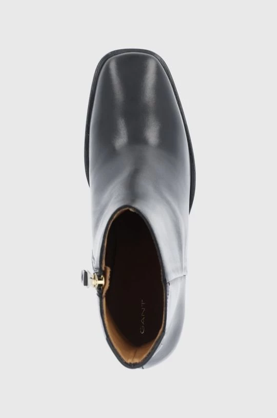 Γυναικεία Μποτάκια Δερμάτινες μπότες Gant Linsy χρώμα: μαύρο 6 Γυναικεία Μποτάκια Δερμάτινες μπότες Gant Linsy χρώμα: μαύρο - Image 4