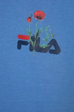 Παιδικό βαμβακερό μπλουζάκι Fila μπλε -Φτηνός Fila Κατάστημα unnamed file 2136