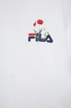 Παιδικό βαμβακερό μπλουζάκι Fila άσπρο -Φτηνός Fila Κατάστημα unnamed file 2165