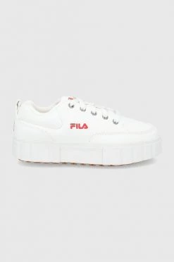 Παιδικά παπούτσια Fila Sandblast άσπρο