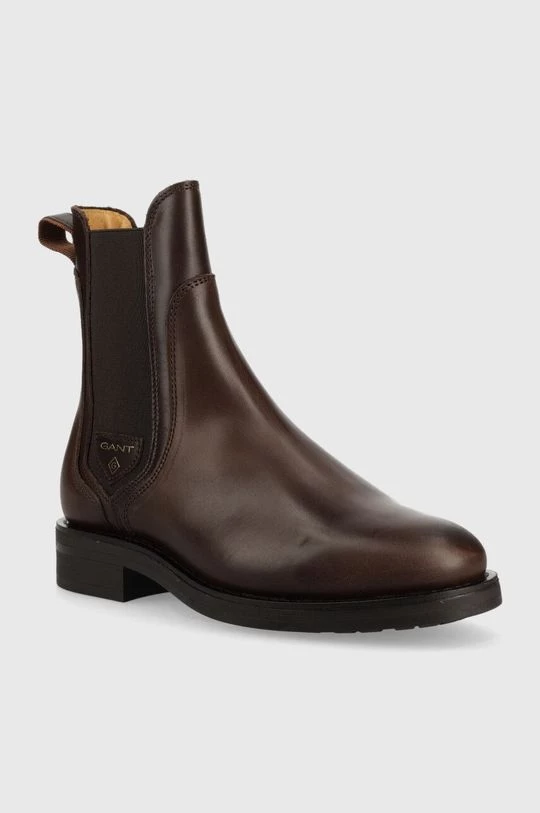 Γυναικεία Μποτάκια Δερμάτινες μπότες τσέλσι Gant Aimlee χρώμα: καφέ 4 Γυναικεία Μποτάκια Δερμάτινες μπότες τσέλσι Gant Aimlee χρώμα: καφέ - Image 2