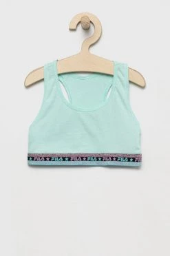 Παιδικό αθλητικό σουτιέν Fila τιρκουάζ