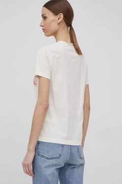 Γυναικεία Κοντομάνικο Βαμβακερό μπλουζάκι Gant μπεζ -Φτηνός Fila Κατάστημα unnamed file 2428