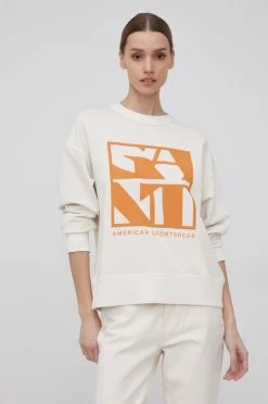 Γυναικεία Χωρίς φερμουάρ Βαμβακερή μπλούζα Gant χρώμα: μπεζ, 11 Γυναικεία Χωρίς φερμουάρ Βαμβακερή μπλούζα Gant χρώμα: μπεζ, -Φτηνός Fila Κατάστημα unnamed file 2438