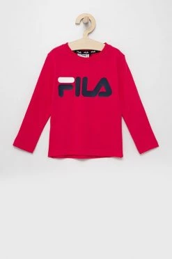 Παιδικό μακρυμάνικο Fila ροζ