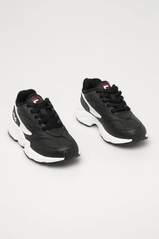 Fila - Παιδικά δερμάτινα παπούτσια V94M μαύρο 4 Fila - Παιδικά δερμάτινα παπούτσια V94M μαύρο - Image 2