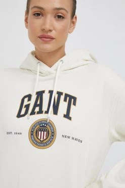 Γυναικεία Χωρίς φερμουάρ Μπλούζα Gant μπεζ, με κουκούλα -Φτηνός Fila Κατάστημα unnamed file 276