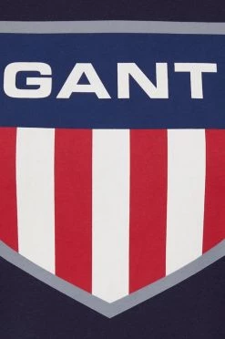 Γυναικεία Κοντομάνικο Βαμβακερό μπλουζάκι Gant ναυτικό μπλε -Φτηνός Fila Κατάστημα unnamed file 2813