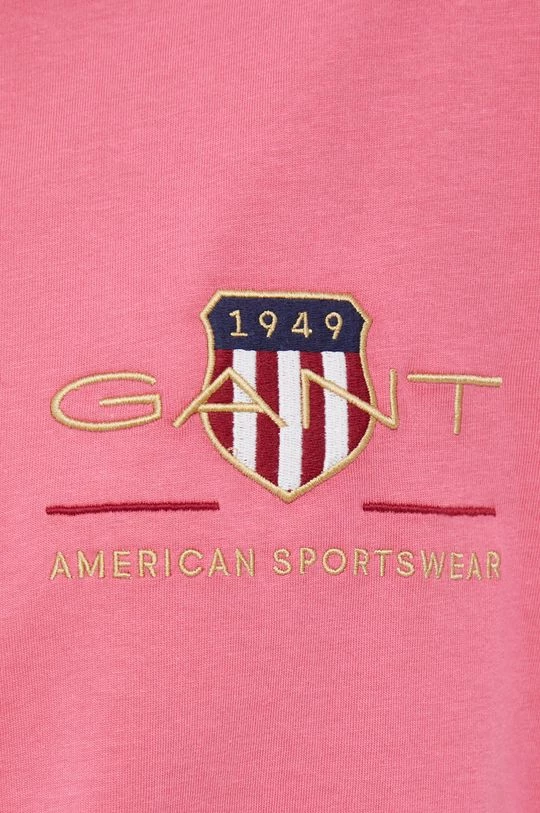 Γυναικεία Κοντομάνικο Μπλουζάκι Gant ροζ 7 Γυναικεία Κοντομάνικο Μπλουζάκι Gant ροζ - Image 5
