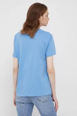 Γυναικεία Κοντομάνικο Βαμβακερό μπλουζάκι Gant μπλε -Φτηνός Fila Κατάστημα unnamed file 2876