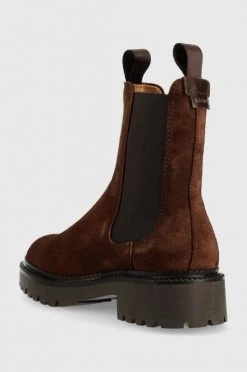 Γυναικεία Μποτάκια Σουέτ μπότες τσέλσι Gant Kelliin χρώμα: καφέ -Φτηνός Fila Κατάστημα unnamed file 319